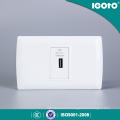 L105u USB Standard USB Plug Charger Power Point Interrupteur et prise murale électrique